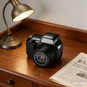 HD 1080P Mini Camera Y3000 Retro Keychain Camera, 0.96 Inch HD Screen, Long Battery Life, Includes 8GB TF Memory Card