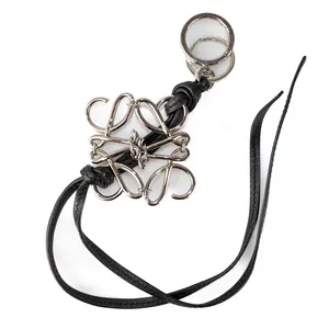 Pre-owned Loewe silver Bag Accessories Anagram Charm W26021680
