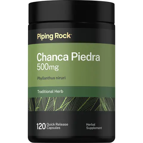 Piping Rock Chanca Piedra Capsules 500mg | 120 Pills | Herbal Supplement | Non-GMO, Gluten Free