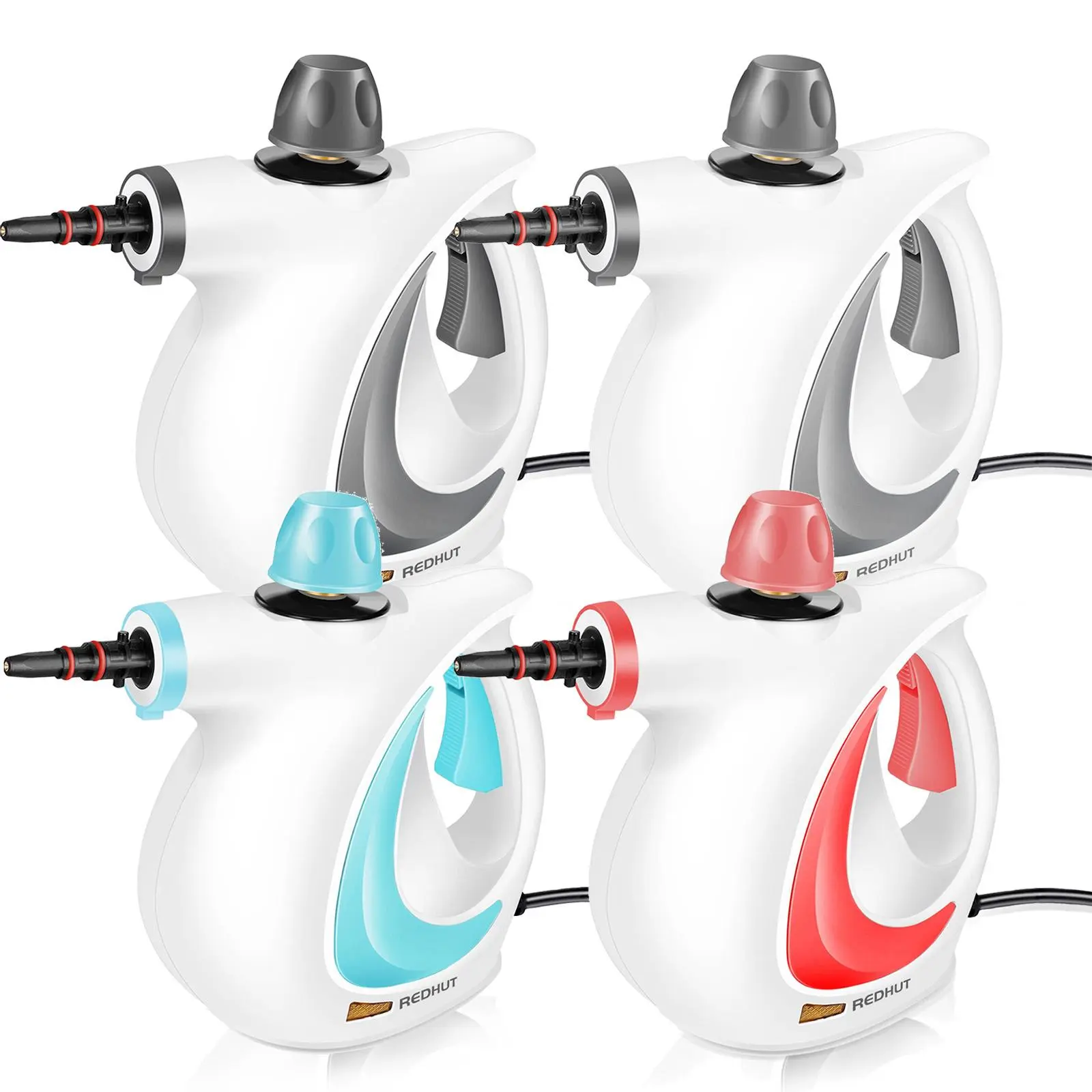 4REDHUT  Steam Cleaners 48  Accessories Handheld Multi-Surface for Home and Car Cleaning Floor Pressurized Handheld  Natural Cleaning Bathroom Shower handheld steam Replacement Parts Multifunction Household Items