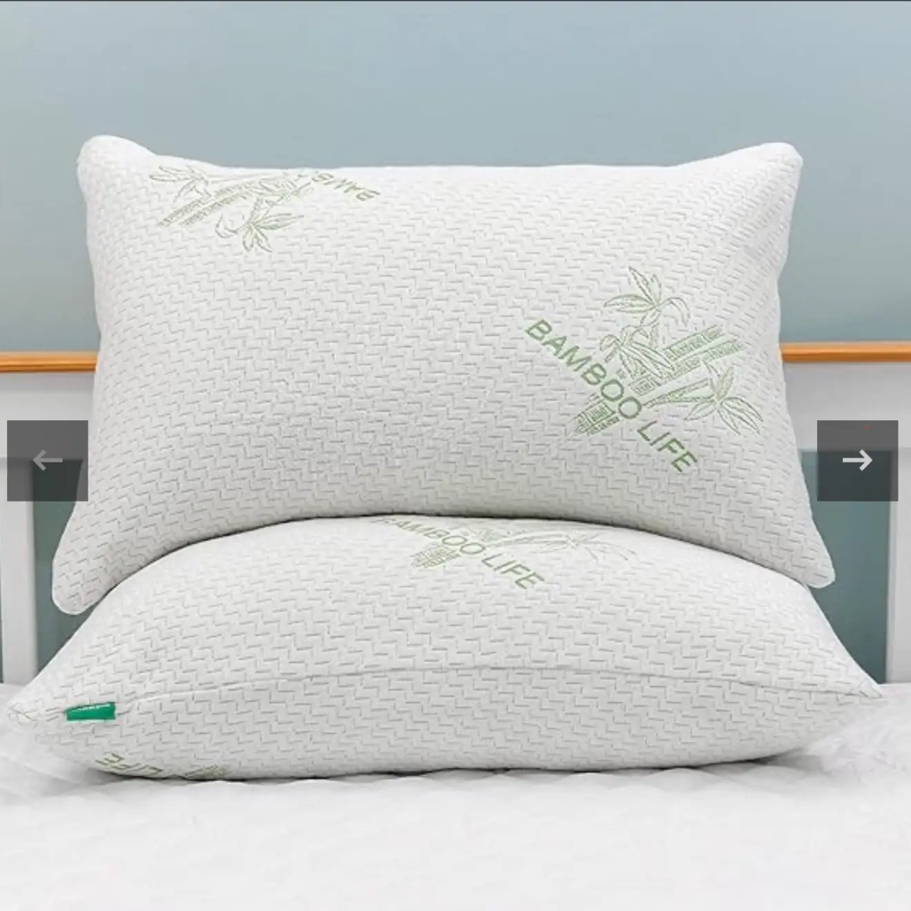 Memory foam Bamboo Pillow Memory foam Bamboo Pillow