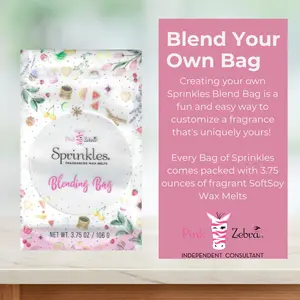 Sprinkles ~ Create your own 3.75 ounce blend of Fragrance SoftSoy Wax -  Perfume - Scent - Freshener