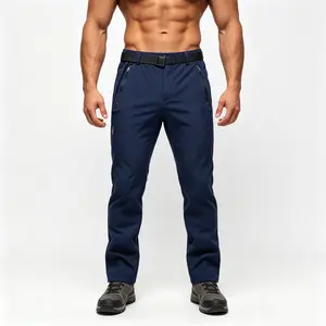 Men’s nylon quick-dry outdoor pants—spring/summer waterproof, stretchy casual trousers suitable for mountaineering, hiking, commuting, travel, and everyday wear; versatile cargo pants available in four colors.
