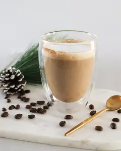 Marcel Ardani 12 oz Double Wall Glass Cup – Insulated, Durable & Condensation-Free