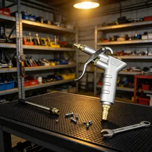 1set High-pressure Pneumatic Car Dust Blower for Cleaning, Dust Blowing, and Crevice Cleaning, Dust Blower Gun, Ideal for Home Improvement Projects, General Pneumatic Air Compressor Tool for Cleaning and Dust Removal of Automobile Interiors