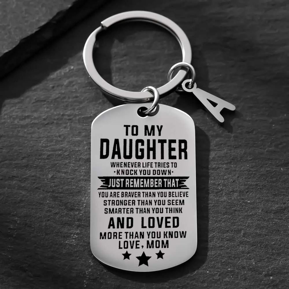 5x2.8cm Stainless Steel Silver Charm Keychain - Lightweight Portable Mini Keychain, Vintage Engraved Pendant for Parents, Fashion Bag/Purse Gift, Keychains