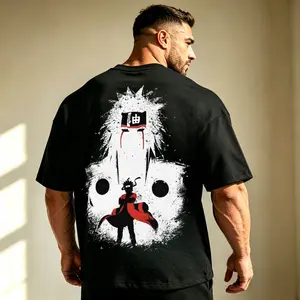 Men's Naruto Cotton Crewneck Short-Sleeve Graphic T-Shirt, Unisex 80s-90s Streetwear Fashion Top, Menswear Casual Funny Anime Outfit for Gifts,funny graphic tee, men’s trendy t-shirts, 90s, streetwear, covenant, penny tees, good graphic