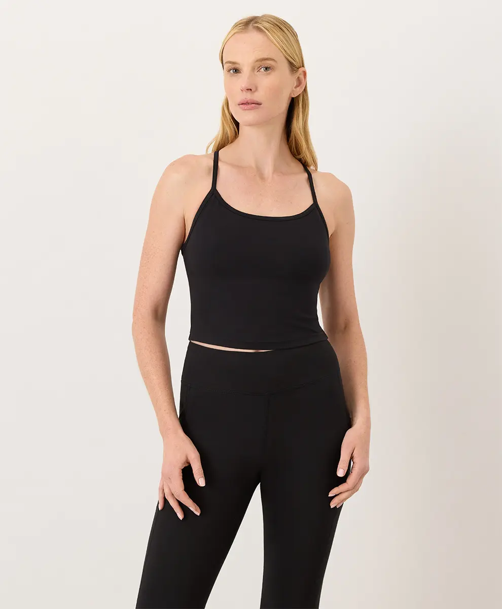 Women's Organic On The Go-To Shelf Bra Tank Women's Organic On The Go-To Shelf Bra Tank