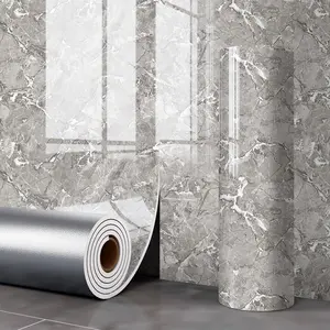 Thick Self-Adhesive Tile Look Decorative Wall Stickers, Waterproof Moistureproof Moldproof, DIY Decor for Kitchen Bedroom Living Room Bathroom