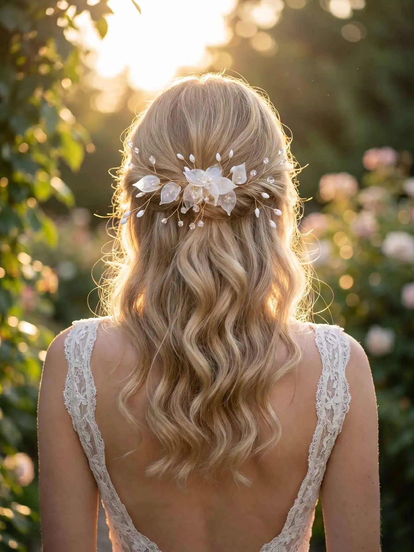 Elegant Bridal Hair Comb, Handmade Rhinestone Hair Accessory, Perfect for Wedding Photoshoots, Stylish Updo Headpiece for Women, All Seasons Wear, Handcrafted