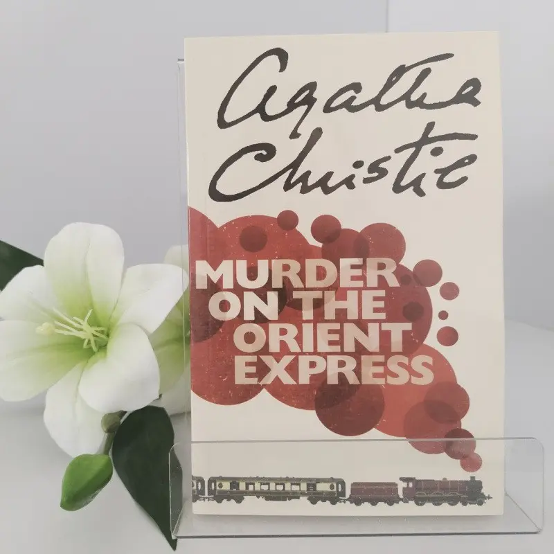 Murder on the Orient Express Original Edition Novel, Classic Mystery Book, Agatha Christie Crime Fiction, Essential Reading