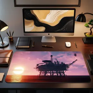 Rust Gaming Mouse Pad: Spill-Resistant, Ultra-Smooth - Gaming Accessories, Perfect Gift for Fans, Desk Mat for Setup