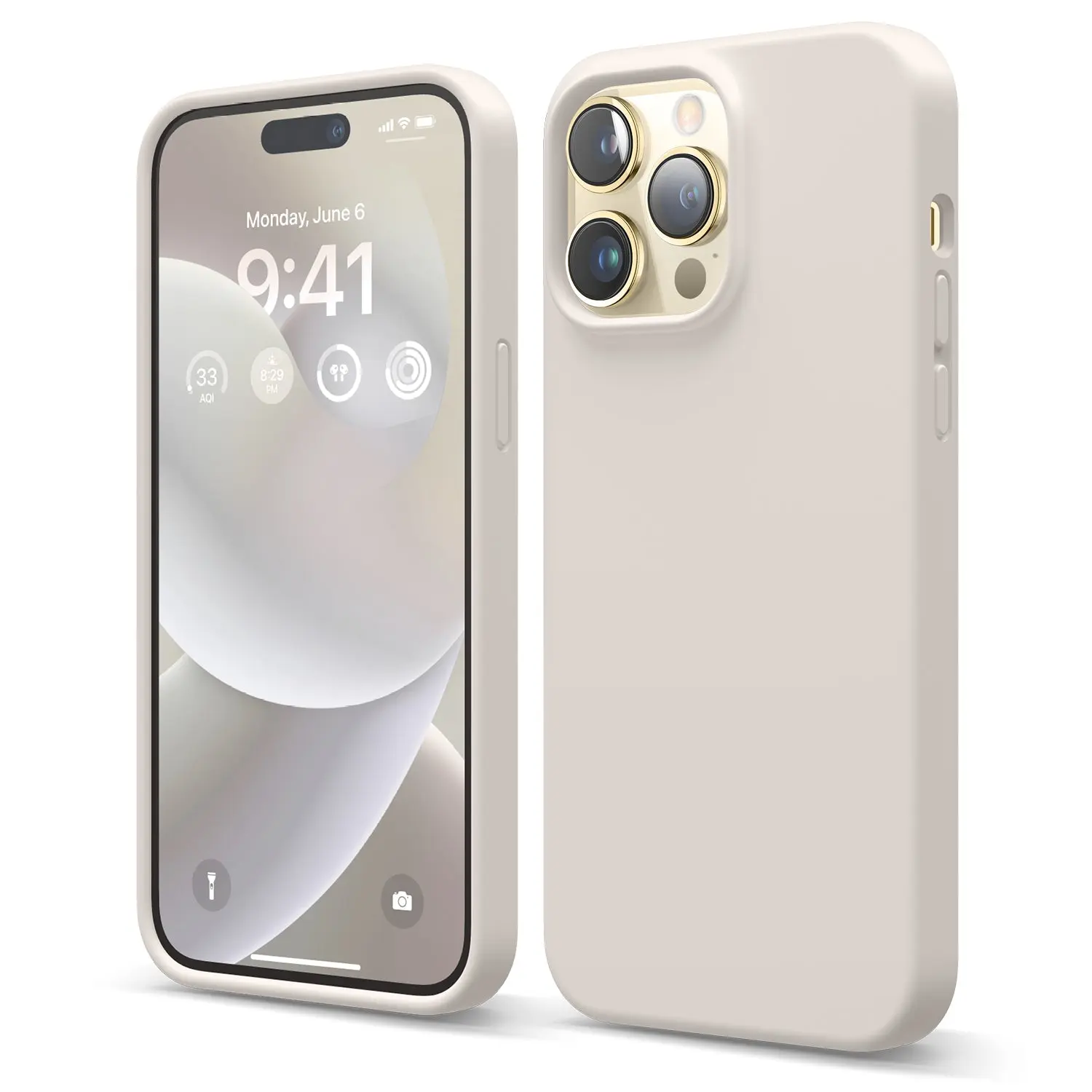 elago Premium Silicone Casing for iPhone 14 Pro Max - Smartphone Accessories with Protection, Enhanced Grip [25 Colors]