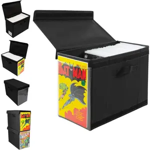 Comic Book Storage Box with Comic Book Display Window [Patent Pending]