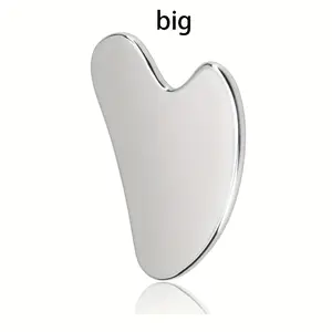 Stainless Steel Facial Massage Tool with Cooling Bag, Relaxes and Tightens Skin, Promotes Jaw Line Shaping, Eye and Face Care, Facial Sculpting Tool