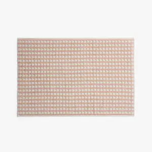 Terry Check Tub Mat Petal - Parachute