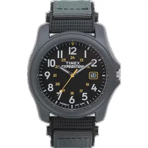 Timex T42571JV Expedition Camper Nylon Strap Watch - Black
