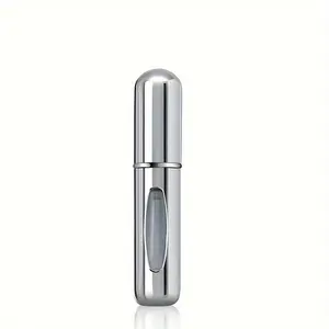 Portable Perfume Spray Bottle - Refillable Travel Mini Nebulizer - Cosmetics Pump Dispenser - Easy to Use - Storage Bottles