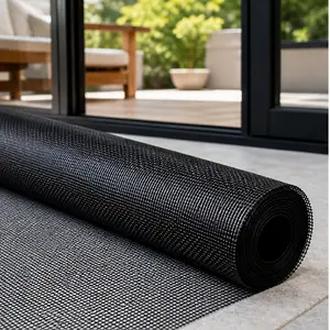 ARCH 36in x 48ft 304 Stainless Steel Window Screen Roll Black High Transparency Mesh Replacement for Doors Patios Porches DIY Cut to Size Easy Install Durable Metal Insect Screen for Home Garden, Black Color Options, Stainless Steel Material
