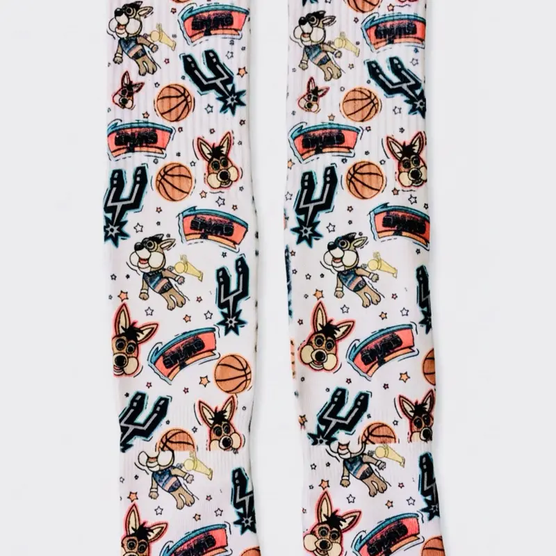 Custom Spurs Socks