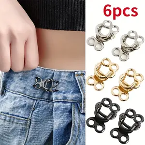 Metal Alloy Invisible Buckle, Anti-Slip Hidden Coat Button, Fur Jacket Hook, Collar Hook Button, Windbreaker Invisible Hooks