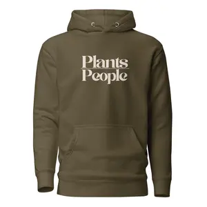 Unisex Hoodie | Plants Over People