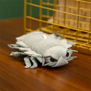 Deep Sea King Crab Plush Toy, Soft Fluffy Filled Animal, Room Decor, Prank Tool, Birthday Gift, Graduation, Halloween, Christmas