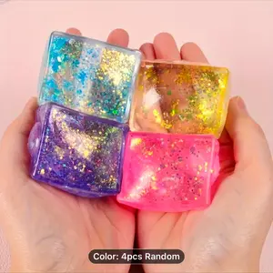 Sensory Gummy Jelly Cube, Stress Relief, Christmas Halloween Birthday Gift All Age