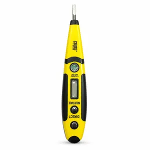 Digital Voltage Tester Pen 12-250v Ac/dc, Non-Contact Electric Test Pen with LED & LCD Display, Live Wire Detector, DIY Tool for Home Circuit Repair