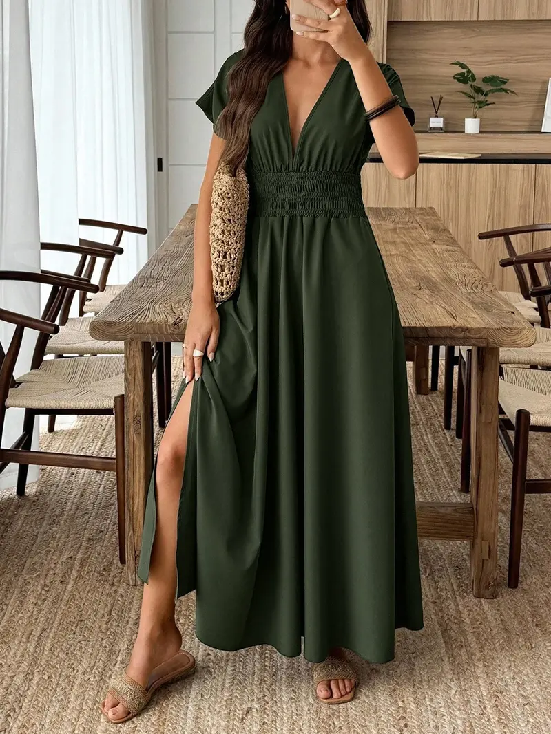 olive green dresses - TikTok Shop olive green dresses - TikTok Shop
