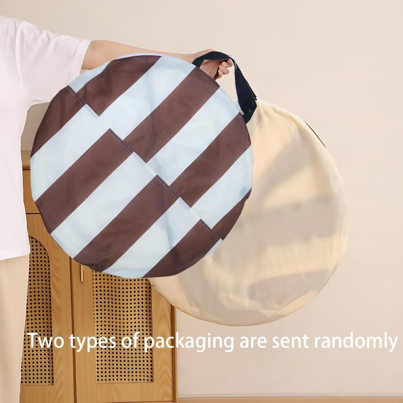 Portable Quick-Set Beach Tent for Camping and Outdoor Use at the Beach, One-Button Pop-Up Tent; No Assembly Required; Sunshade Tent essentials