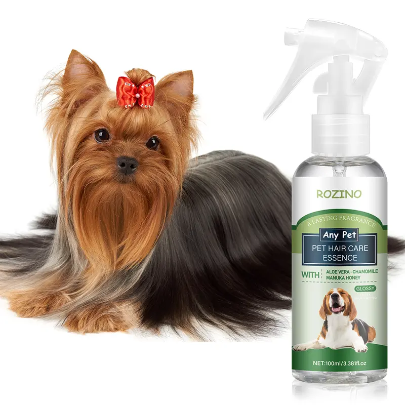 ROZINO Pet Hair Care Essence (Plant Extracts/Long - lasting Fragrance/Nourish Hair)