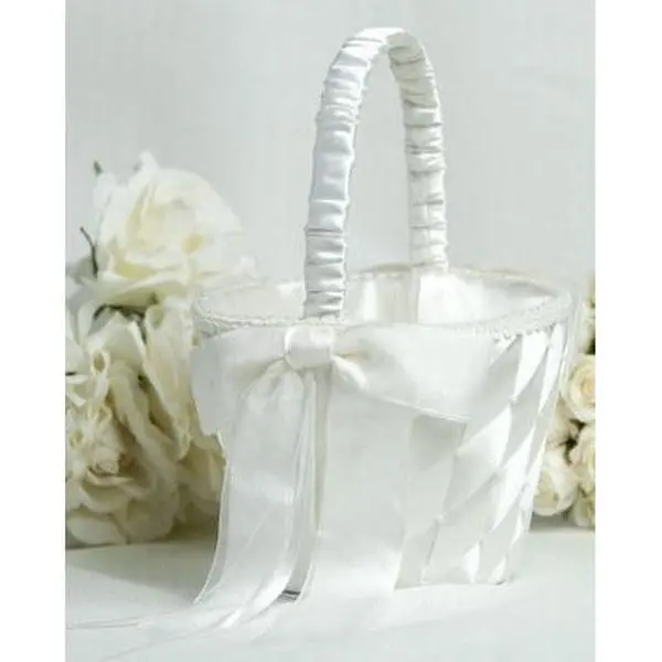 Ribbon Flower Basket