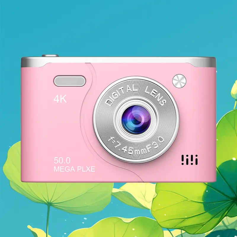 Retro CCD Compact Digital Camera - Card-Compatible, HD Video Recording, Casual Fashion Device for Friends, Beginner-Friendly Vintage Outdoor Camera (Skinny Design Included), Going Out