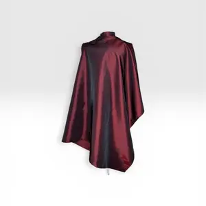 Iridescent Long Red Cape Water Resistant Dye Resistant Bleach Resistant Salon Hairstylist Client Capes