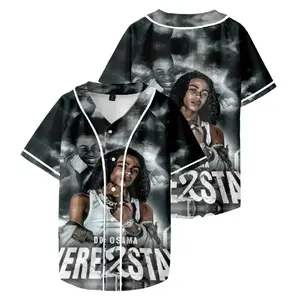 Rapper DD Osama Baseball Shirt Men and Women, HipHop Short Sleeve Baseball Jersey Tee , Baseball Jersey, Jersey Lover Beer shirt, Titos Vodka Jersey Gift, Baseball gift, custom jersey, Jersey gifts, baseball team gifts, scholl baseball, retro baseball