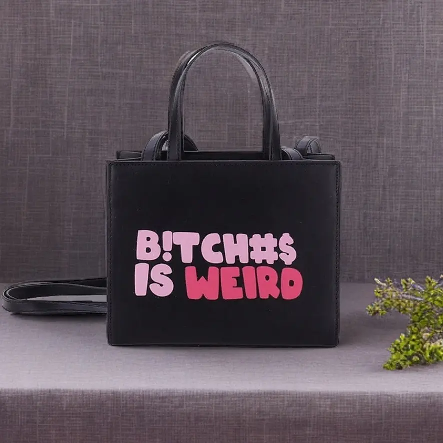 B!tch#s Is Weird! Canvas Bag