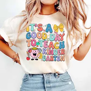 Kindergarten Teacher Back To School Shirt, It's A Good Day To Teach Kindergarten Shirt, Hello Kindergarten Shirt, Teacher Appreciation Gifts I