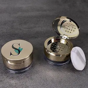 Portable Makeup Puff Box with Built-in Mirror, Compact Size Powder Puff Case Holder, Ideal Beauty Tool for Daily Use and Travel, Cosmetic, Makeup Tool Organizer