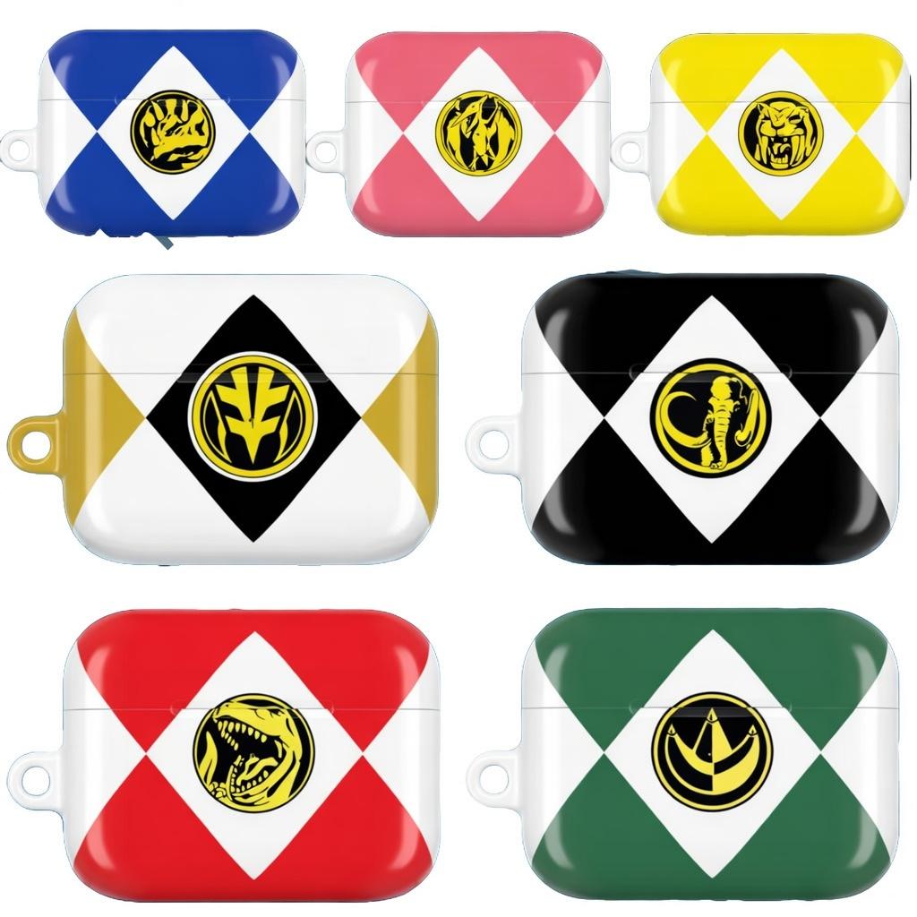 Power Rangers Mighty Morphins Airpods Case Durable Trendy Airpods Case Cover For Airpods 1 2 3 4 Airpods Pro