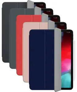 Case for iPad Pro 11", Nakedcellphone Folding Folio [VIEWING STAND] Premium Protective Smart Magnetic Slim Cover with [AUTO SLEEP/WAKE] for Apple iPad Pro 11" (2018) A1980, A1934, A1979