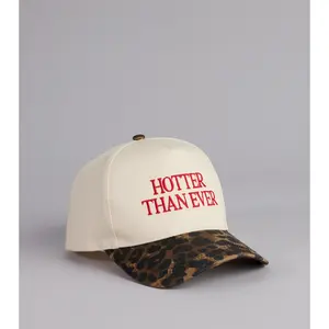 Hotter Than Ever Leopard Baseball Cap Hotter Than Ever Leopard Baseball Cap