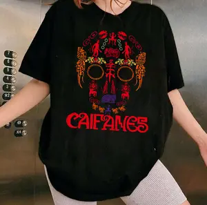 Caifanes Skull Graphic Shirt, Vintage Latin Rock Tee, Retro Band Art Top, Unisex Streetwear, Fan Merch Gift