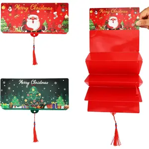Christmas Envelope 10-Position, Christmas Surprise Party Envelope Money Box, Festive Holiday Gift Container, Unique Envelopes
