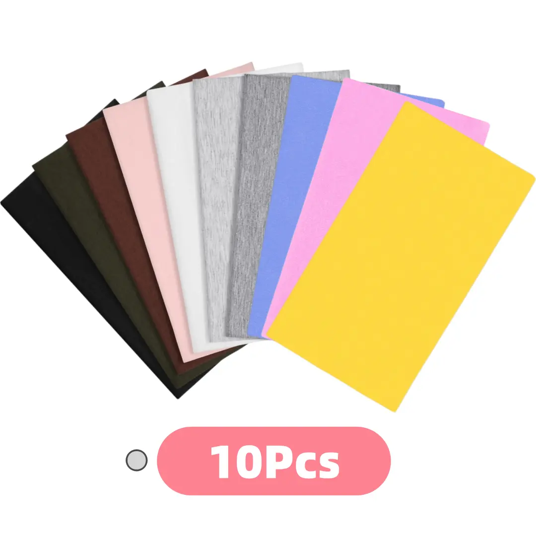 10pcs Wide Cloth Headbands for Women, Soft Stretchy Hair Bands, Ideal for Workout, Yoga, Skincare& Daily Use