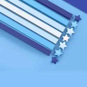 540 Piece Colorful Origami Star Paper Strips, Easy Fold Handmade Crafts, Decorative Gift Wrapping, Fun DIY Project for Kids & Adults