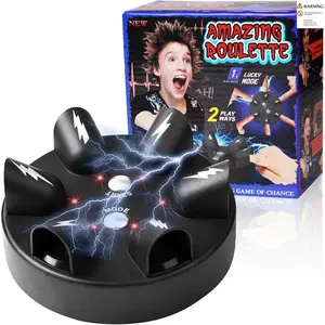 Six-Finger Lie Detector Stress Relief Funny Toy, Picnic Party Game, Tabletop Comedy Punishment Prop, Safe Micro Current, Requires 3 Aa Batteries