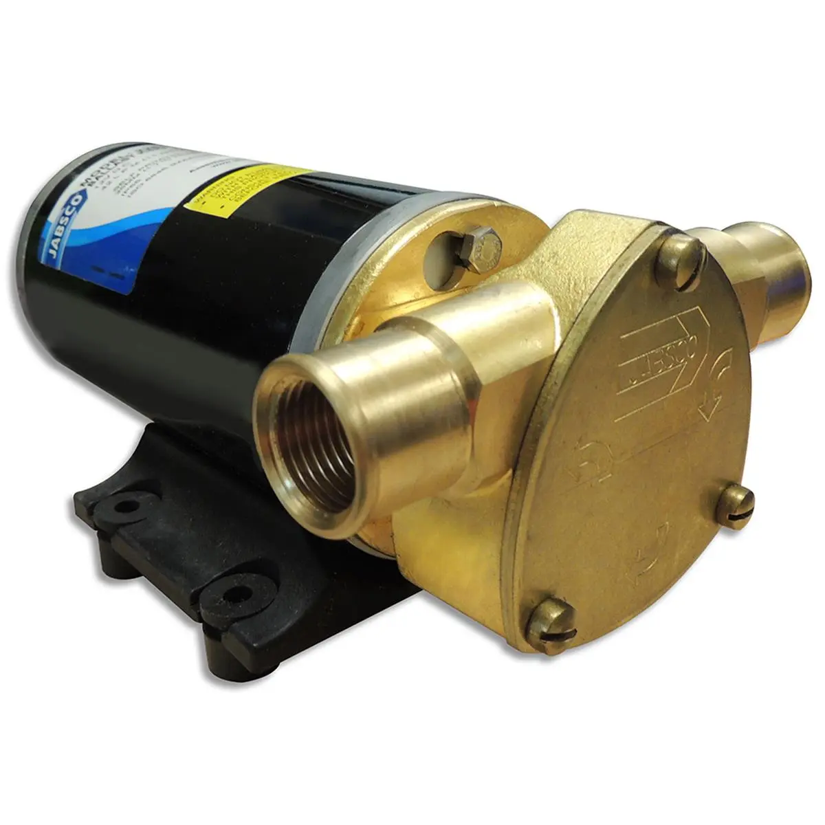 Jabsco 22610-9007 15 GPM Ballast King Bronze DC Pump with O-Switch
