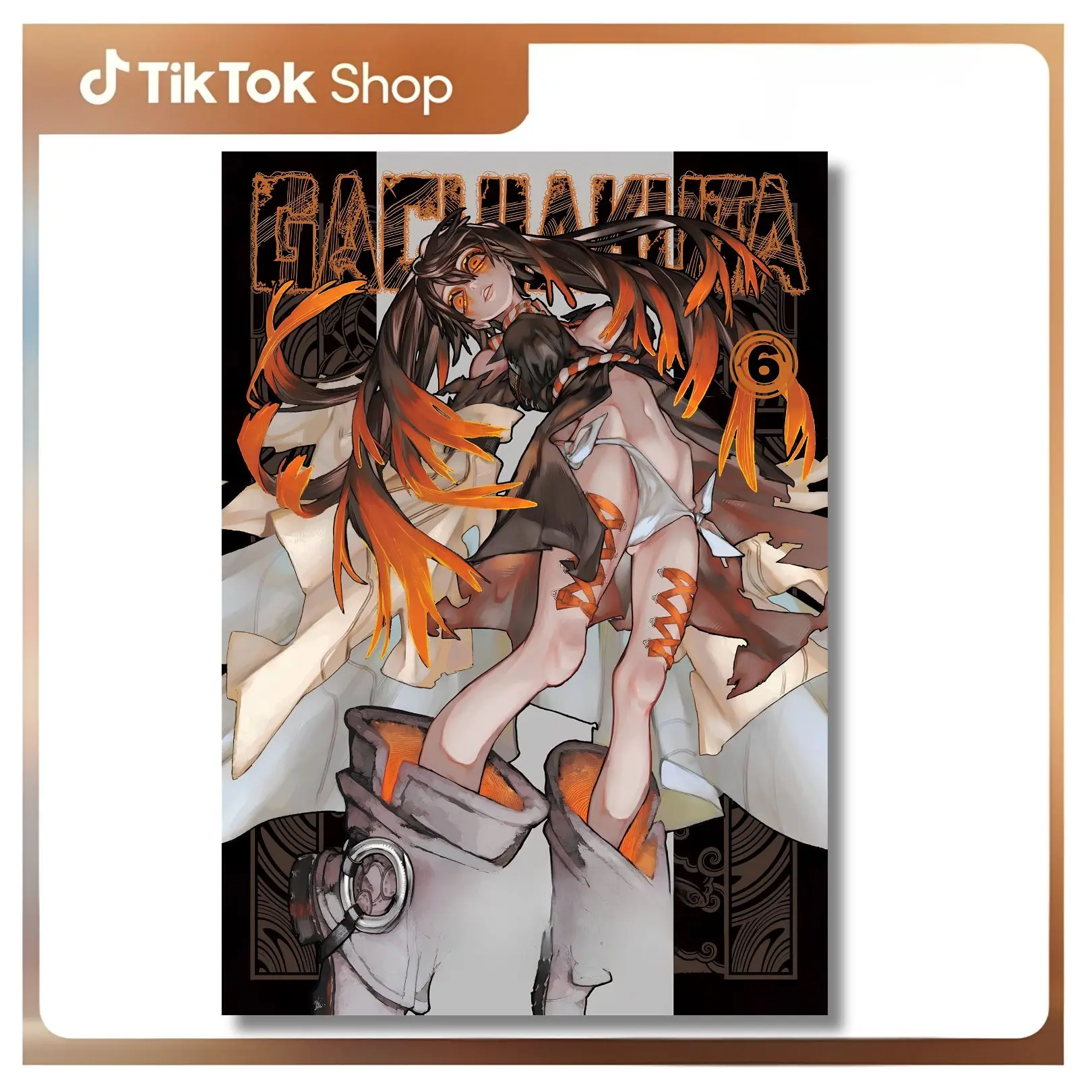 Gachiakuta 6 Comic Book - Kei Urana, English Paperback, 192p Dystopian Epic Anime Adaptation for Lifestyle Enthusiasts