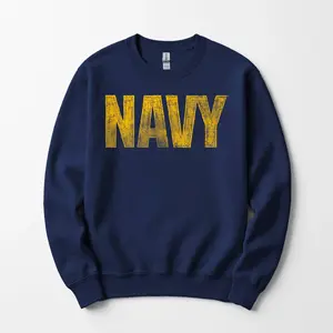 U.S. Navy Logo T-Shirt, Sweatshirt & Hoodie Military Patriotic Pride Apparel Gift for Sailors & Veterans
